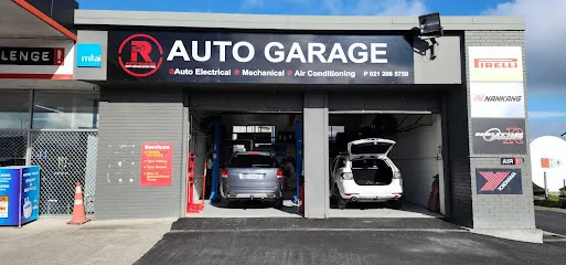 R Auto Garage header
